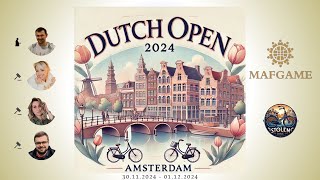 Dutch Open 2024 Amsterdam День 1 Стол 2 [upl. by Thorpe]