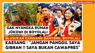 KAESANG Sambangi Kandang Banteng Boyolali  Tengok Rumah JOKOWI  Sumbangkan Jadi Posko Pemenangan [upl. by Nigrom]