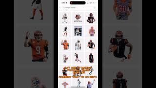 DAY 1 the Bengals Comment what team is next art drawing artist editing subscribe fyp [upl. by Daahsar]