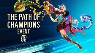 The Path of Champions Event Trailer  Legends of Runeterra [upl. by Arytahs]