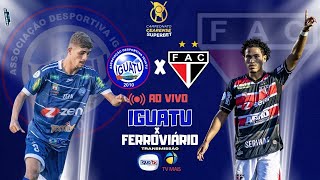 IGUATU X FERROVIÁRIO  CAMPEONATO CEARENSE 2024 [upl. by Claudine]