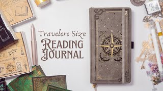 New Reading Journal Setup in a Travelers Notebook size journal [upl. by Bambi]