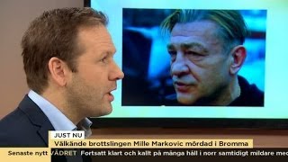 Välkände brottslingen Mille Markovic avrättad  Nyhetsmorgon TV4 [upl. by Ahsitahs]