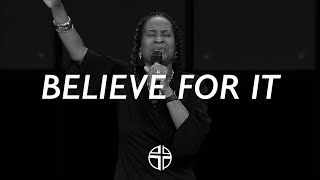 Believe For It Live  Crossings Sanctuary Worship [upl. by Nylinnej]