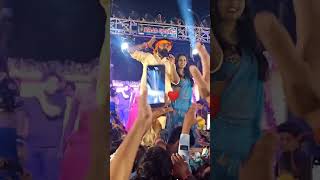 Basti live show samarsinghnewbhojpurivideo bhojpuri anjali dance🌺 [upl. by Haelat73]