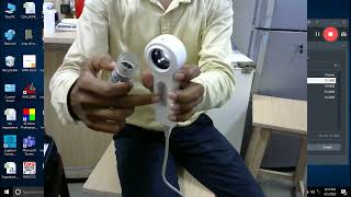 Spirometer Device Demonstration [upl. by Nrubua]