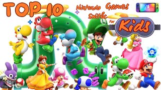 Top 10 Nintendo switch games for kids [upl. by Nawuj]