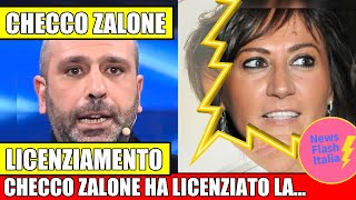 CHECCO ZALONE LICENZIA LEX COMPAGNA FINE DELLAMORE FINE DEL LAVORO [upl. by Atinauj685]