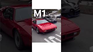 BMW M1 vs BUGATTI CHIRON bmwm1 bugattichiron m1 chiron [upl. by Nagaek]