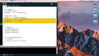 Programming the Basic Catcher Game in Processing [upl. by Trever]
