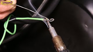 How to Solder Wires to Connectors  Automotive Wiring 101 [upl. by Phio574]