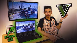 playing GTA 5 on my 8years old laptop i34GB Shocking ending🔥 [upl. by Ophelia]