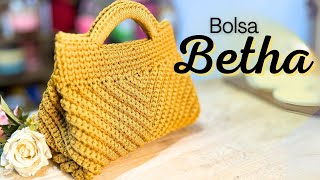 Bolsa Betha em crochê com fio nautico [upl. by Sherwin]