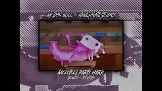 Axolotls Party Hard  Dan Bull amp HibernateStudios Slowed  Reverb  Daycore  Minecraft RAP ⭐️ [upl. by Edahc]