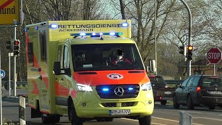 RTW Rettungsdienst Ackermann in Wittmund [upl. by Dnalra]