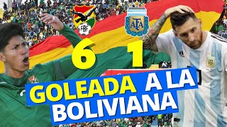 El día que Bolivia goleó y humilló a la Argentina [upl. by Anitaf]