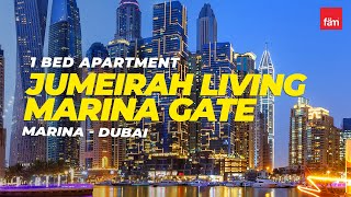 Spacious 1 Bed Apartment in Jumeirah Living Marina Gate Marina  Dubai [upl. by Ahsikad399]