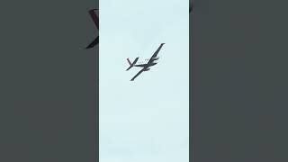 Beechcraft B50TwinBonanza beechcraft airshow planespotting aviation [upl. by Dammahom642]