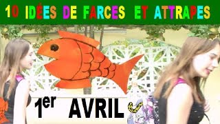 10 idées de farces et attrapes pour le poisson du 1er avril [upl. by Resor]