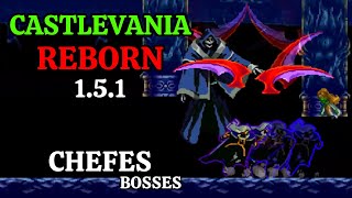 Castlevania SOTN REBORN MOD 151  Todos os Chefes [upl. by Kubiak11]