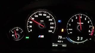 Bmw M4 500 cv  Stage1 By TopTuning Treviso acceleration 80280 km [upl. by Philbin433]