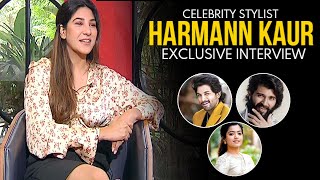 Famous Celebrity Stylist Harmann Kaur Exclusive Interview  Allu Arjun Rashmika  Vanitha TV [upl. by Ovatsug]