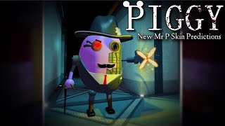 New Mr P Redesign’s Animations  Custom Cyborg Version Predictions  Piggy Roblox [upl. by Tasiana955]