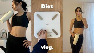 SUBDiet vlog살 찌는 체질에서 살 ‘안’찌는 체질로💪🏻2년째 유지 중•••☺️다이어트 다이어트브이로그 [upl. by Aifos]