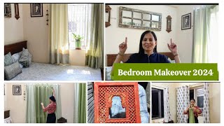 Bedroom makeover 2024 । Rental apartment ।। Small Bedroom makeover । Balcony Makeover । Decor ideas [upl. by Leunamesoj74]