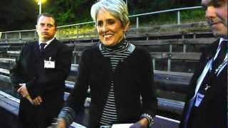 Joan Baez signing autographs on June 10th 2012 in Stuttgart Germany EXCLUSIVE HD [upl. by Anitirhc]