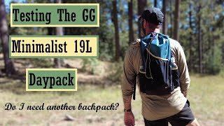 How Minimal Is The Gossamer Gear Minimalist 19L Daypack [upl. by Joab]