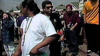 OLD SKOOL DITCH PARTIES LA SCENE 1993 NEWS COVERAGE [upl. by Attaynik807]