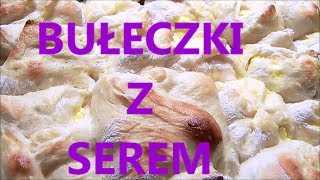 Drożdżówki bułeczki drożdżowe z serem jak zrobić na śniadanie [upl. by Laitselec]