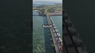 The Delta Works Engineering Marvel 🌊🔧DeltaWorks engineeringmarvels netherlands floodcontrol [upl. by Ahsenot964]