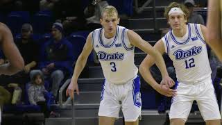 202223  Drake Bulldogs Mens Basketball vs Wofford Terriers 4K Highlights [upl. by Ainoval]