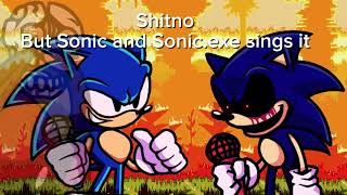 Fnf shitno but Sonic and Sonicexe sings it [upl. by Adnol]