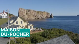 Chalets à louer en Gaspésie à Percé avec vue sur le Rocher Percé  MonsieurChalets [upl. by Auoh]