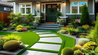 Front garden design Ideas 2024 Beautiful Flowers collection for your Garden [upl. by Haerr987]