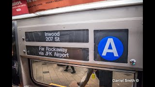 Harlem145th Street Bound R68 A Train Ride [upl. by Massimo876]