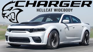 The 707 Horsepower Family Sedan  2020 Dodge Charger Hellcat Widebody Review [upl. by Amerd]