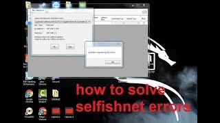 how to solve all selfishnet errors [upl. by Gualtiero159]