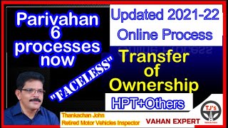 New quotFacelessquot TRANSFER OF OWNER SHIP Process Finance closureAadhar amp Mobile Authentication [upl. by Hayarahs]