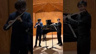 Daniel Damaskinos amp Takhim Wong play F Kuhlau  Flute Duo No 2 Rondo [upl. by Obrien]