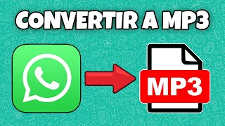 COMO CONVERTIR UN AUDIO DE WHATSAPP A MP3 GRATIS SIN PROGRAMAS FACIL Y RAPIDO EN PC 2024 [upl. by Bart]