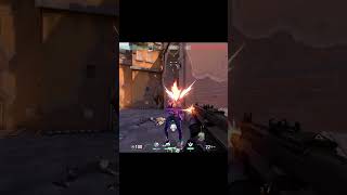 1HP 1v4  Valorant Gameplay  valorant shorts valorantclips valorantmoments valorantfunny [upl. by Ravel]