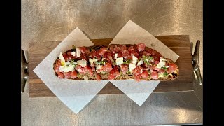 Tuna tartare tartine english [upl. by Ahsiad]