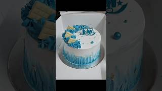 Butter scotch cake decoration birthdaycakedecorating cakedecorating fyp [upl. by Wyck]