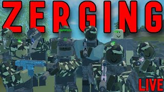 LIVE Zerging In Trident Survival  Roblox [upl. by Farrel]