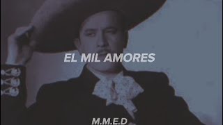 Pedro Infante El Mil Amores Letra [upl. by Akym]