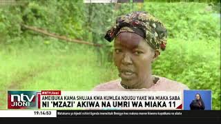 Mvulana wa miaka 11 Nyeri ameibuka kama shujaa kwa kumlea na kumtunza ndugu yake wa miaka 7 [upl. by Sabsay88]